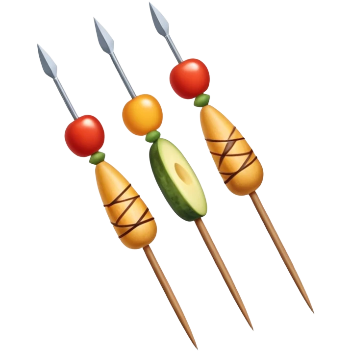 Skewer emoji