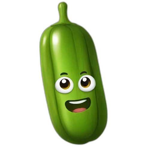 Pickles with heys emoji