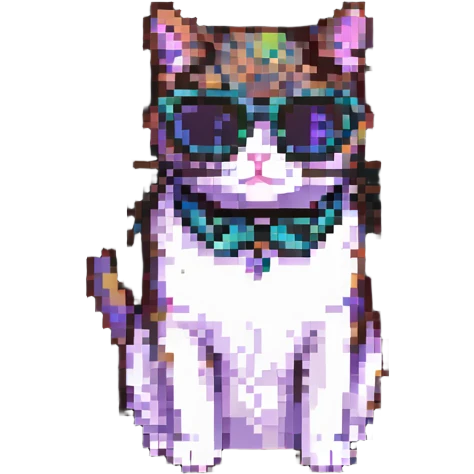 Cat wearing sunglasses emoji