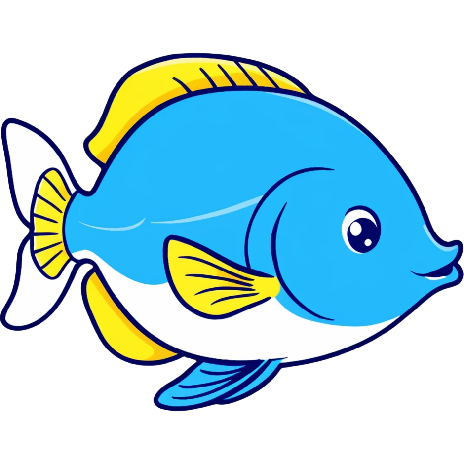 Flounder from The Little Mermaid emoji