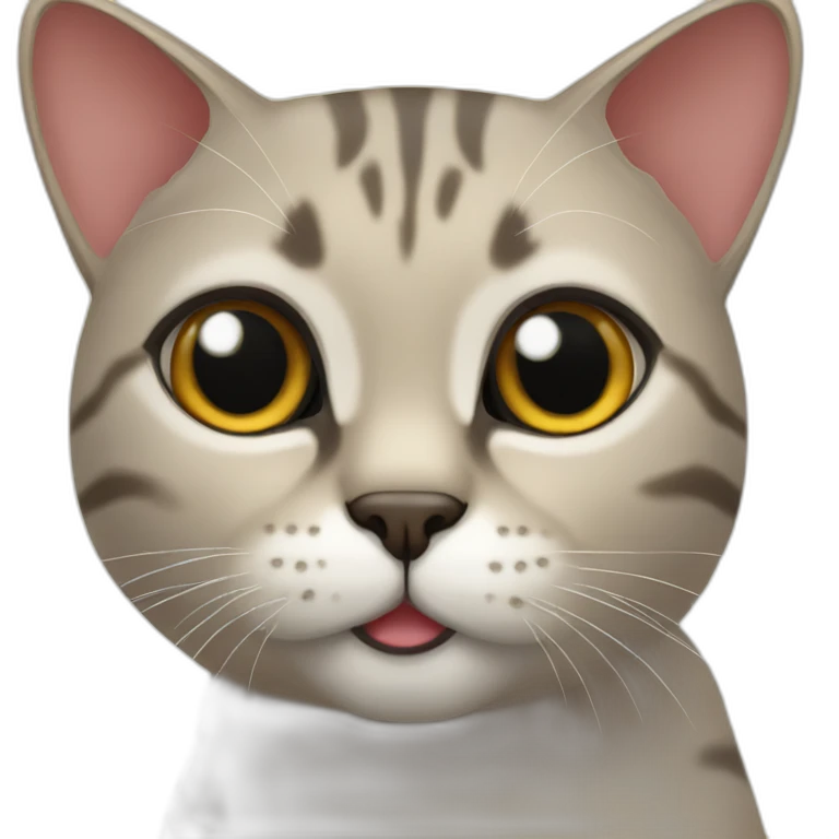 exotic cat short hair emoji