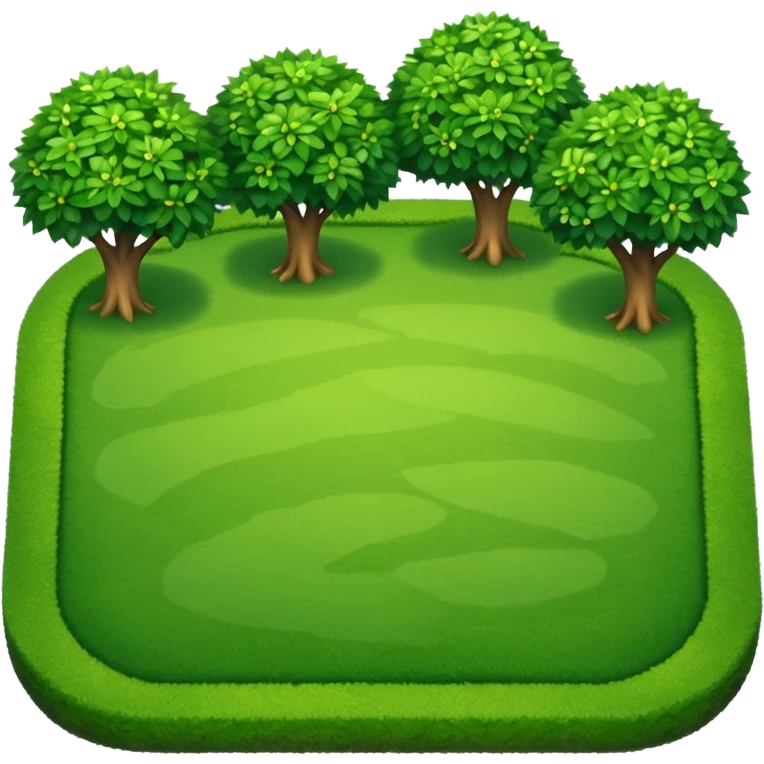 backyard grass garden emoji