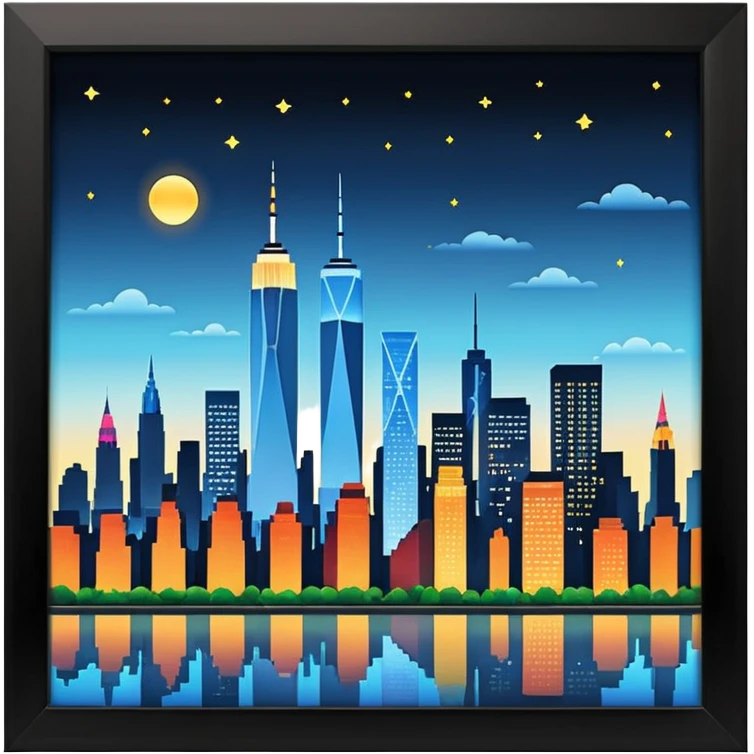 Skyline de Nueva York emoji