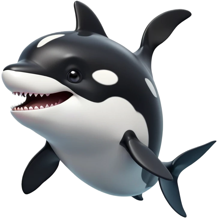 cinematic-comical-orca-portrait-emoji,-head-tilted-dramatically-with-an-exaggeratedly-shocked-expression,-featuring-a-sleek-black-and-white-body-with-wide,-comically-expressive-eyes-full-of-playful-disbelief-and-animated-flippers,-simple emoji