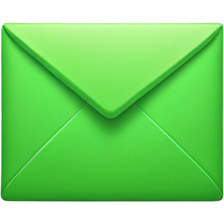 email green emoji