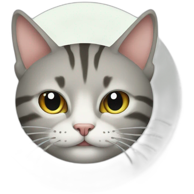 a cat inside no smoking cercle emoji