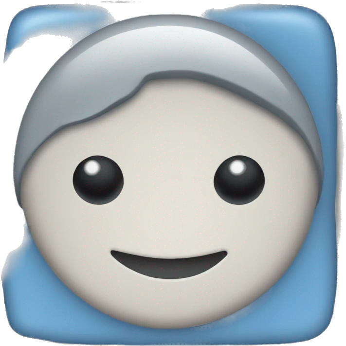 a blue verified tick icon emoji