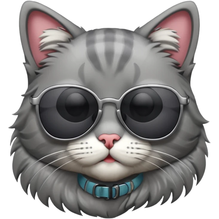 Cat wearing sunglasses emoji