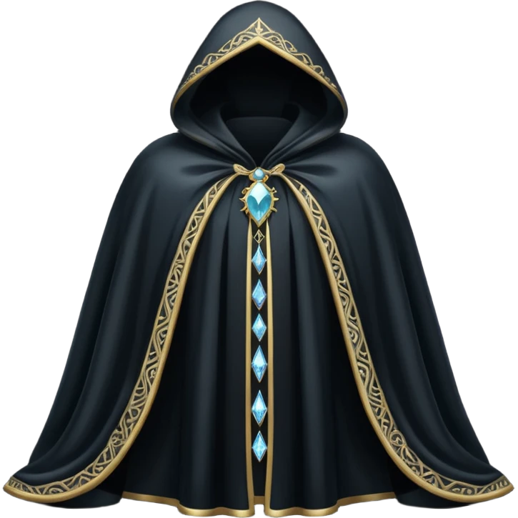 black magic cloak with crystal on it

































 emoji