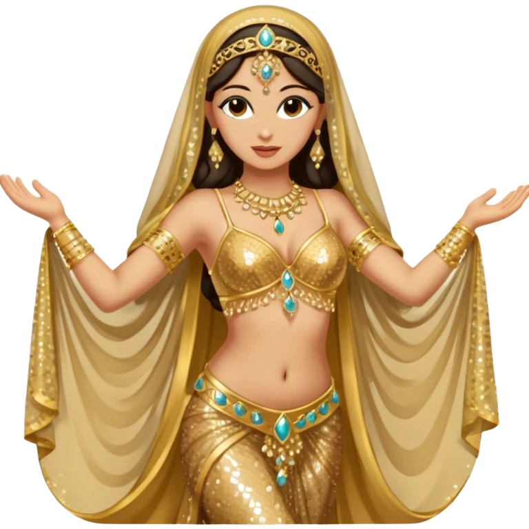 Dançarina do ventre emoji