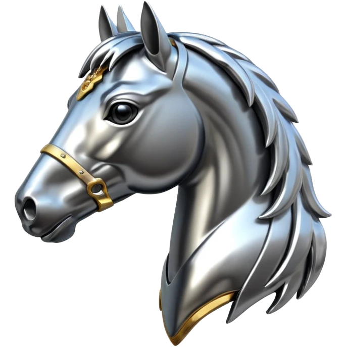 Mustang logo full horse emoji