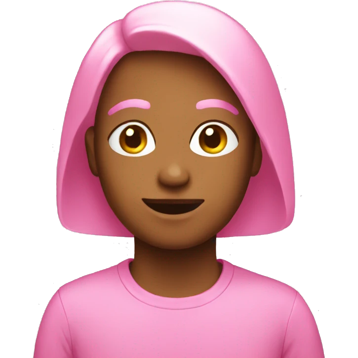 Pink emoji  emoji