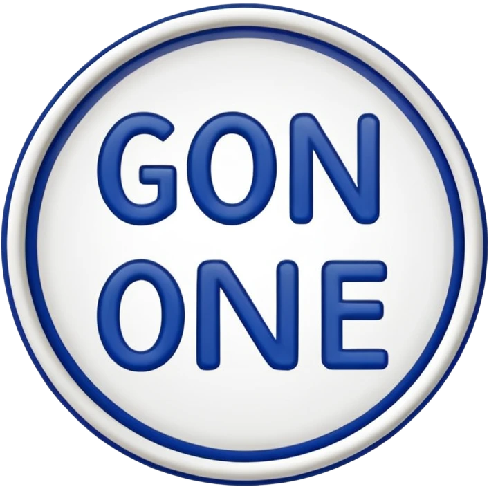 A PVC patch showing the words "GO ONE MORE" emoji