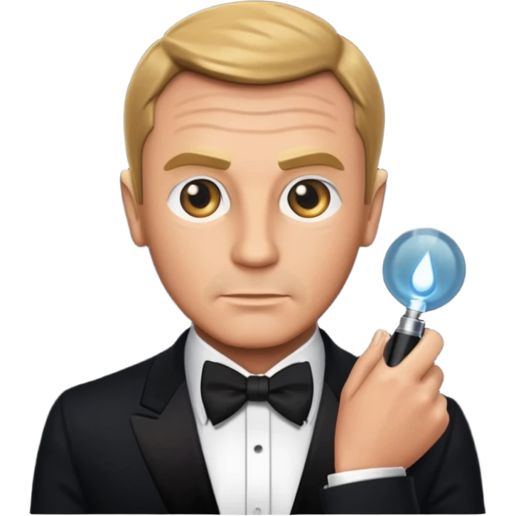 James bond emoji
