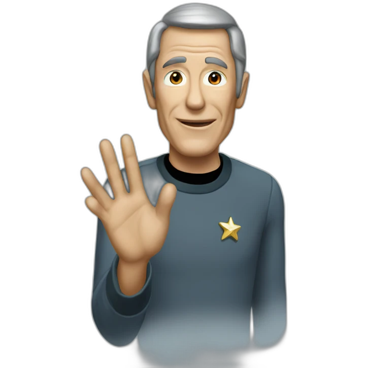 live long and prosper emoji