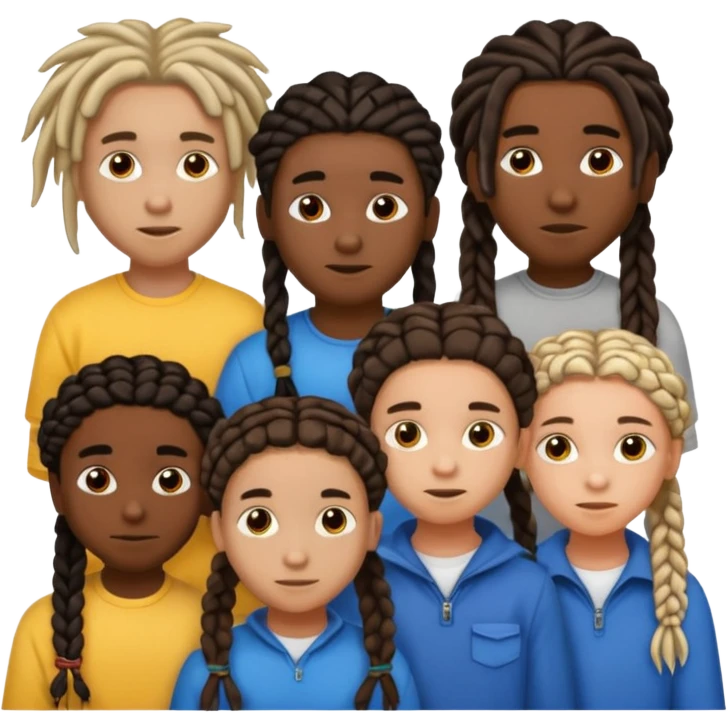 5 black siblings 2 that’s a boy and 3 that’s a girl. Both of the boys has dreads one of the boys is 6. One girl is 6 the other girls has braids and one is 18 and the other one is 23. The other boy is 22 But they all are dark skinned emoji