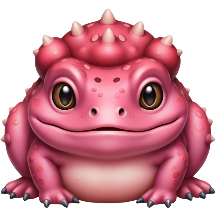Cute Bufo is blushing emoji
