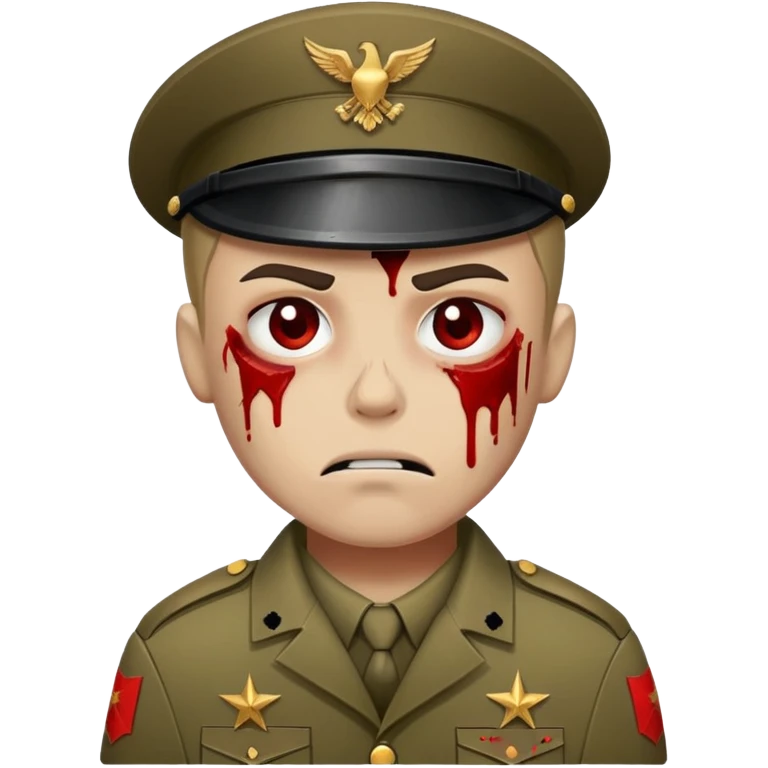 bloody soldier  emoji
