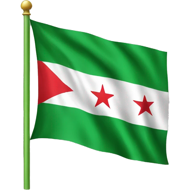 syria green flag emoji