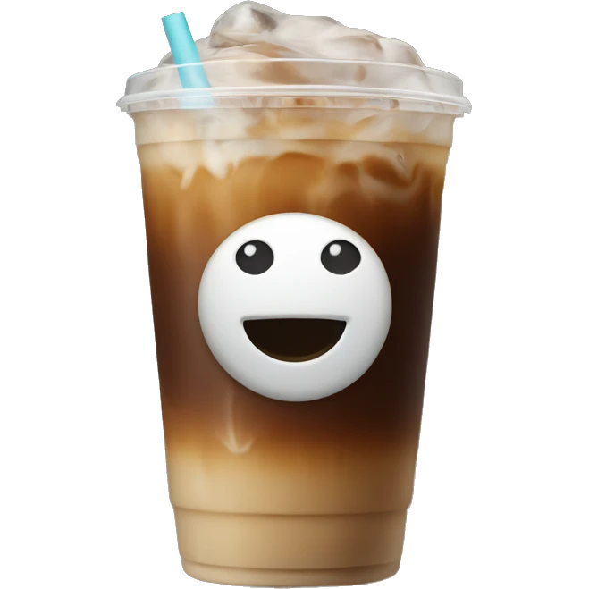 iced coffee emoji