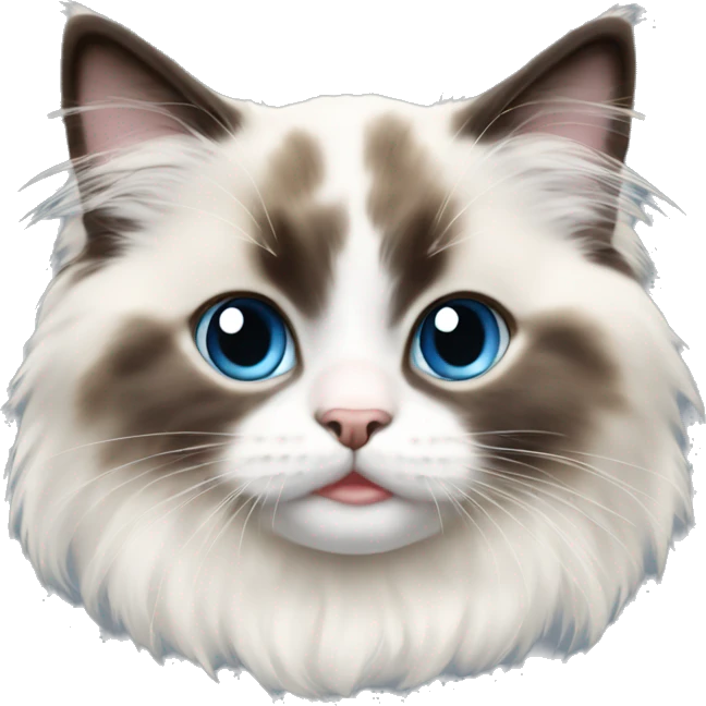 Ragdoll kitten emoji