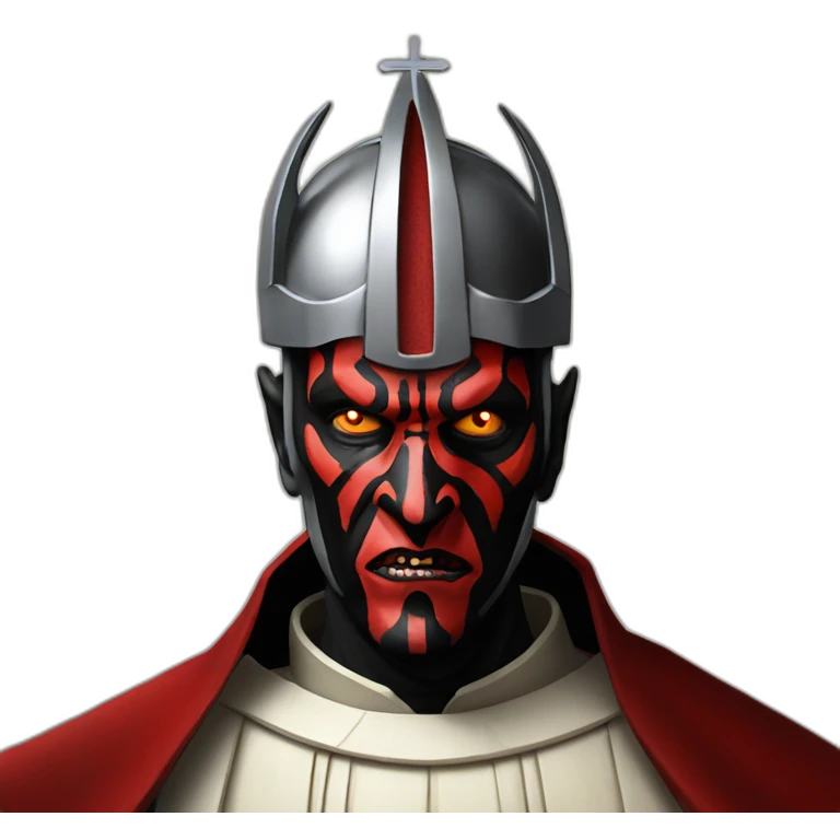 Darth maul pope emoji
