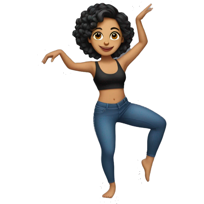Latina dancer emoji