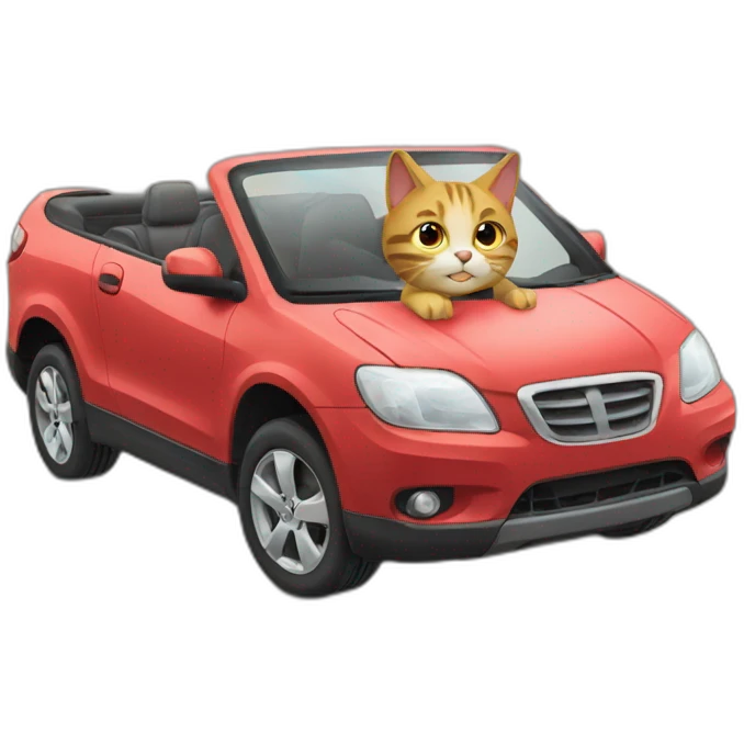 cat-in-a-car emoji