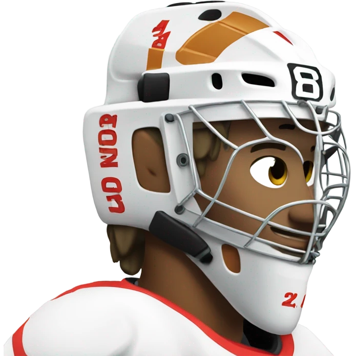 Hockey goalie emoji