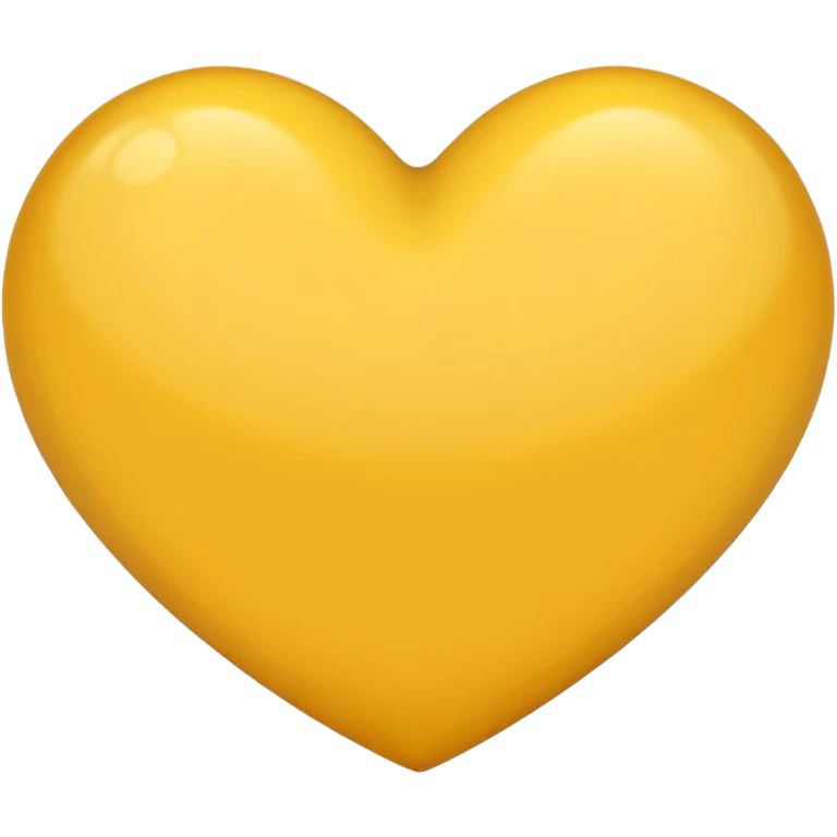 icterine color heart  emoji