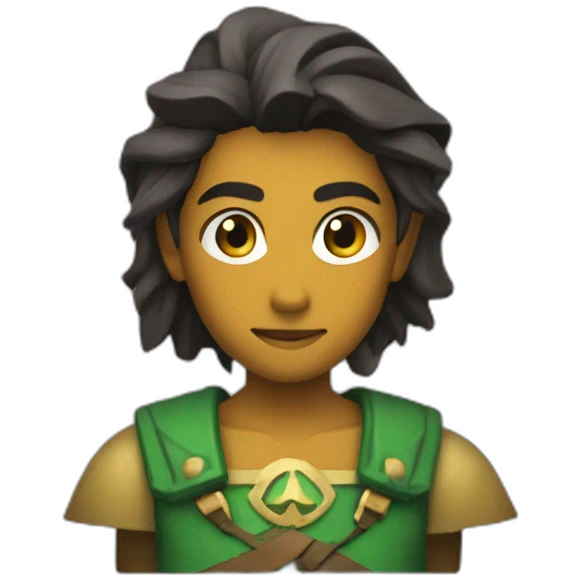 Lnk de zelda rigolant emoji