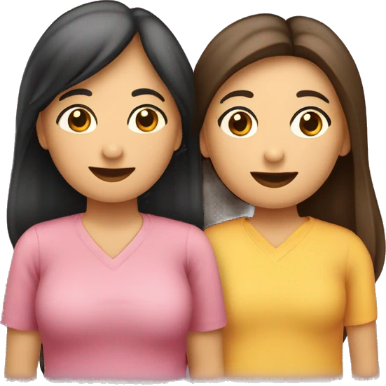 familia de 4 papá gordo cabello chino, mamá cabello güero lasio, hijo mayor cabello lasio hija menor cabello chino emoji