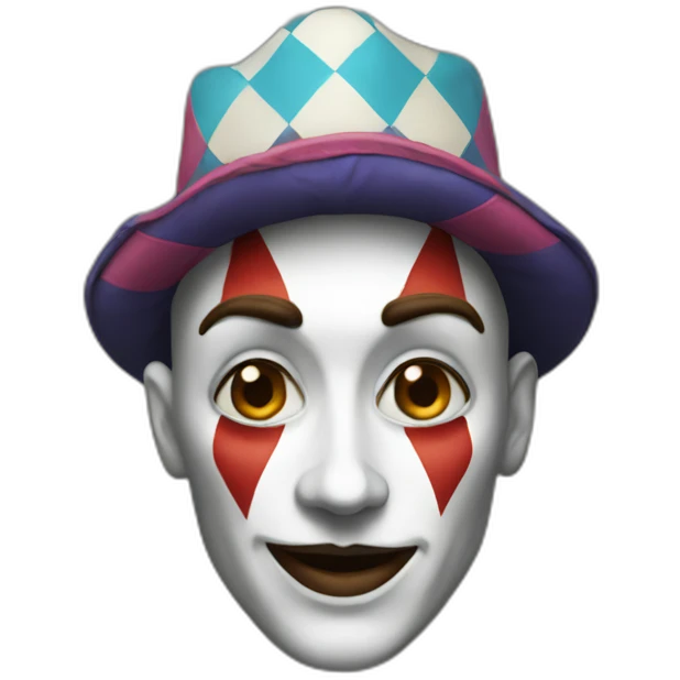 Harlequin emoji
