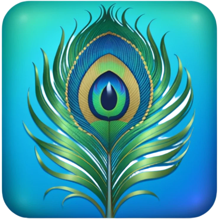 Peacock Feather emoji
