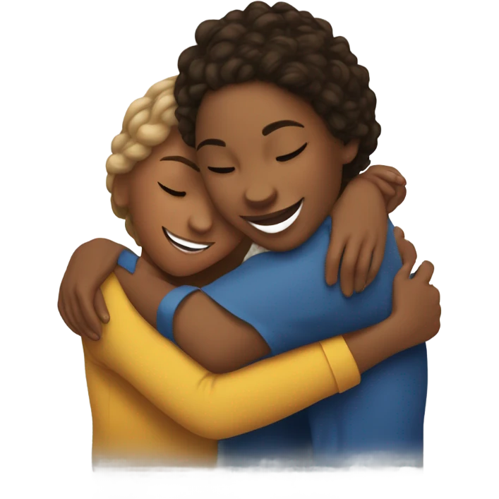 shayla and jadyn hugging emoji