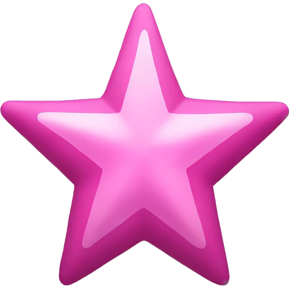 pink star  emoji
