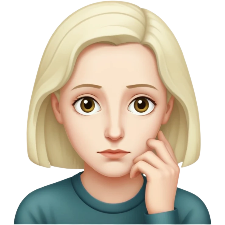 portrait of Merleau-Ponty emoji
