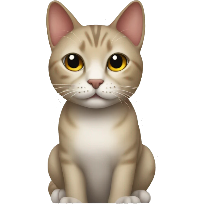 Siam cat  emoji