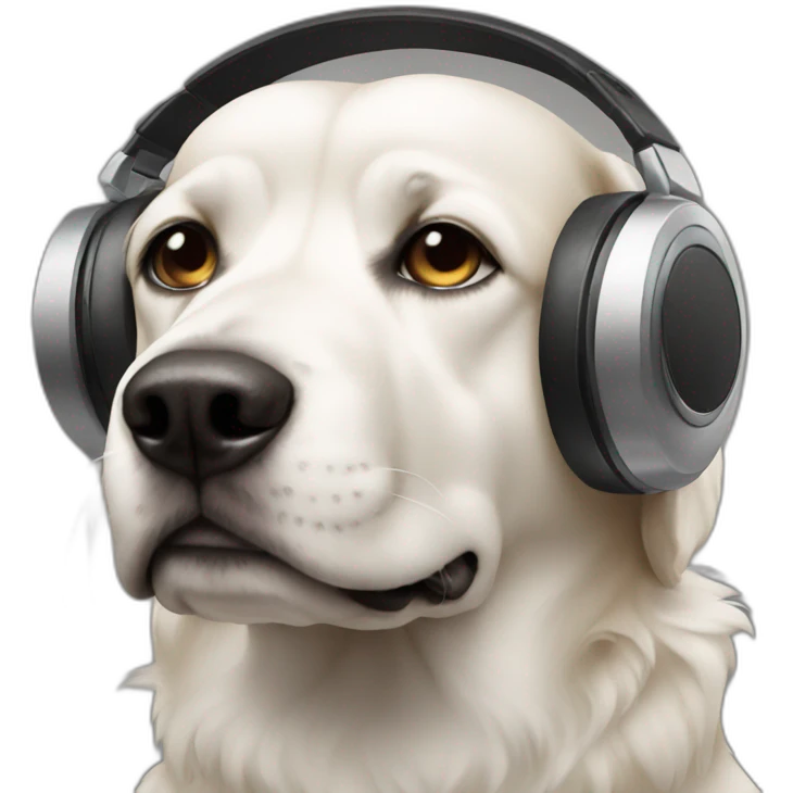 dj dog emoji