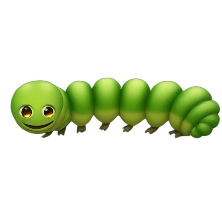 caterpillar emoji