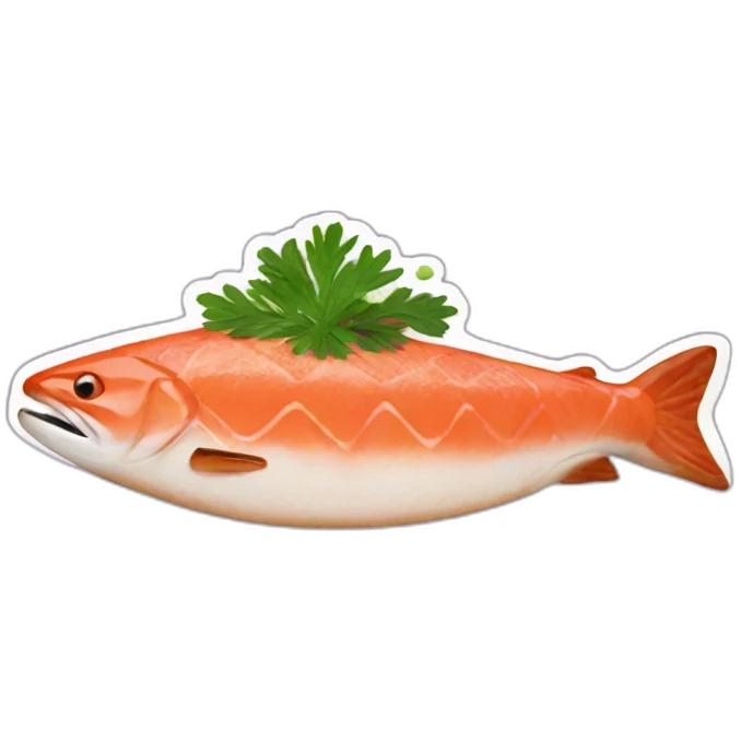 Herbed Cream Cheese Salmon emoji