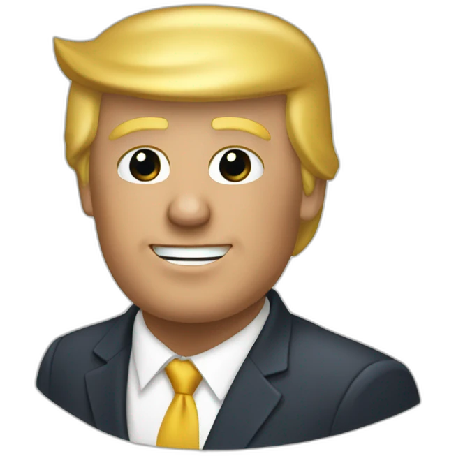 trump-golden-ducha emoji
