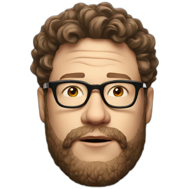 seth rogen smoking emoji