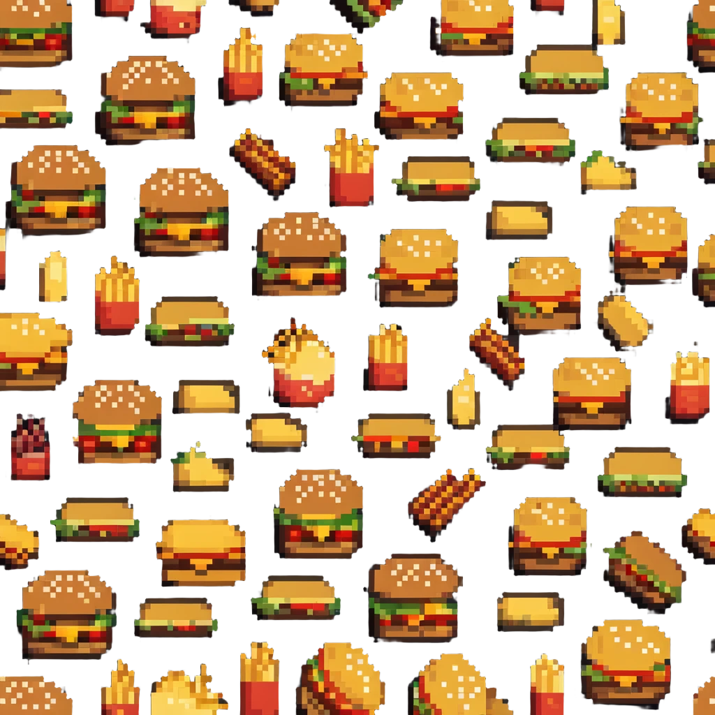 burger with fries emoji