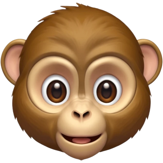 monkey moving at high speed warp speed so that hes blurry emoji
