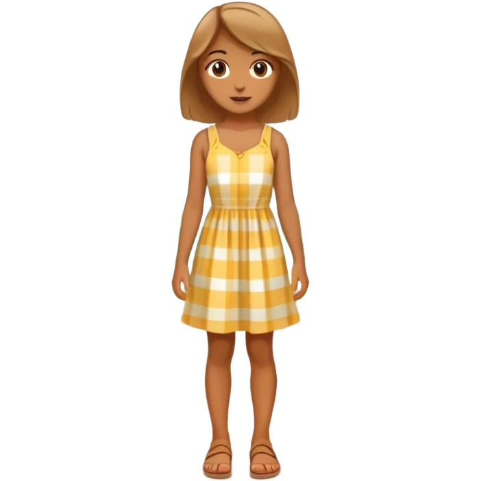chica en el parque emoji