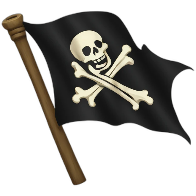 Pirate flag emoji