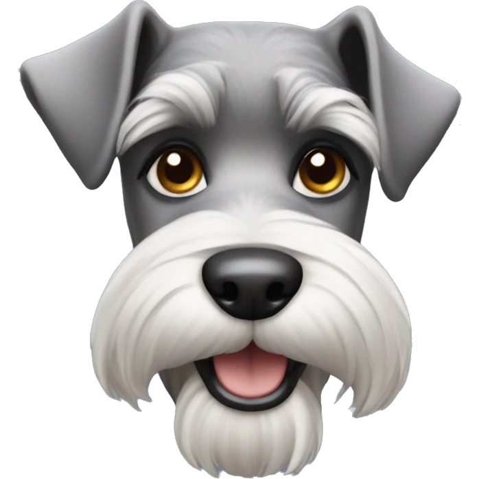 Dog Schnauzer emoji