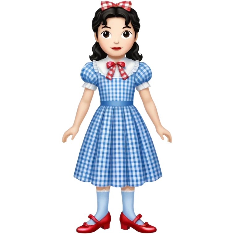 Michel Jackson as Dorothy from the wizard of oz emoji