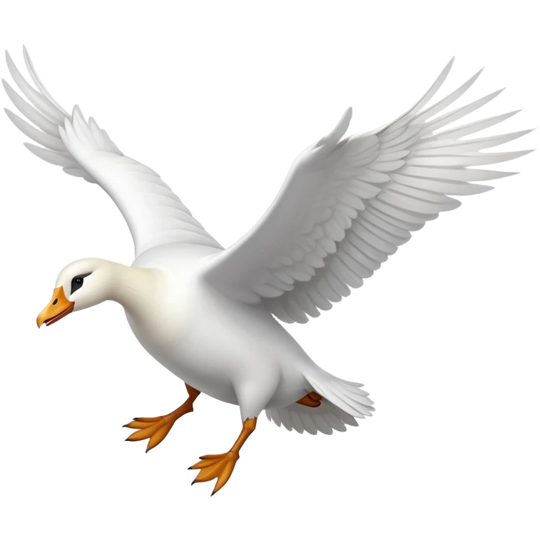 flying goose emoji